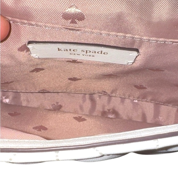 Kate Spade White Quilted Shoulder Bag - Picture 4 of 5